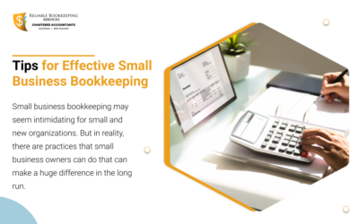 Tips for Effective Small Business Bookkeeping