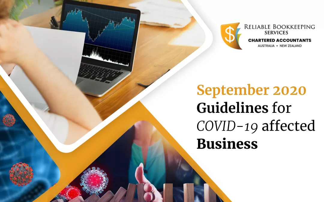 Sept 2020 guidelines for depreciating businesses influenced by COVID-19