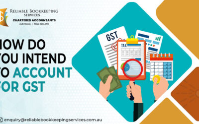 How do you intend to account for GST on cash basis or non cash basis