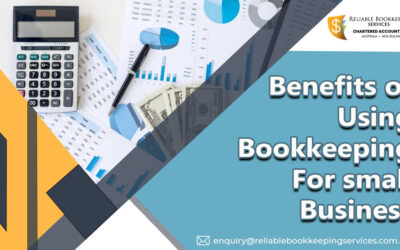 Benefits of Using Bookkeeping for small business