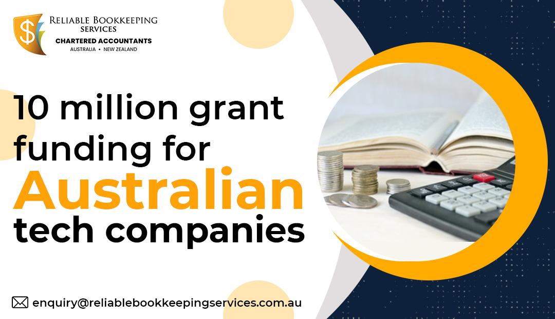 10 million grant funding for Australian tech companies