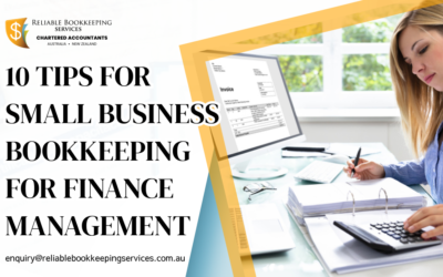 10 Tips for Small Business Bookkeeping for Finance Management