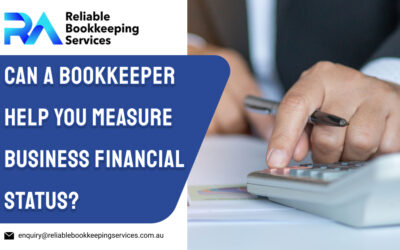Can a Bookkeeper Help You Measure Business Financial Status?