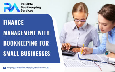 Finance Management with Bookkeeping for Small Businesses