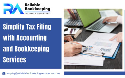 Simplify Tax Filing with Accounting and Bookkeeping Services
