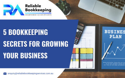 5 Bookkeeping Secrets for Growing Your Business
