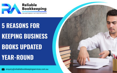 5 Reasons for Keeping Business Books Updated Year-Round
