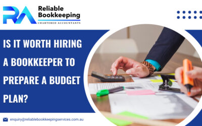 Is It Worth Hiring a Bookkeeper to Prepare a Budget Plan?