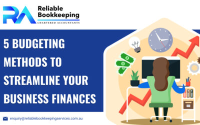 5 Budgeting Methods to Streamline Your Business Finances