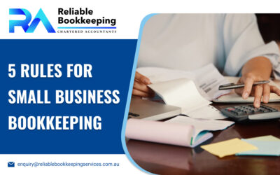 5 Rules for Small Business Bookkeeping