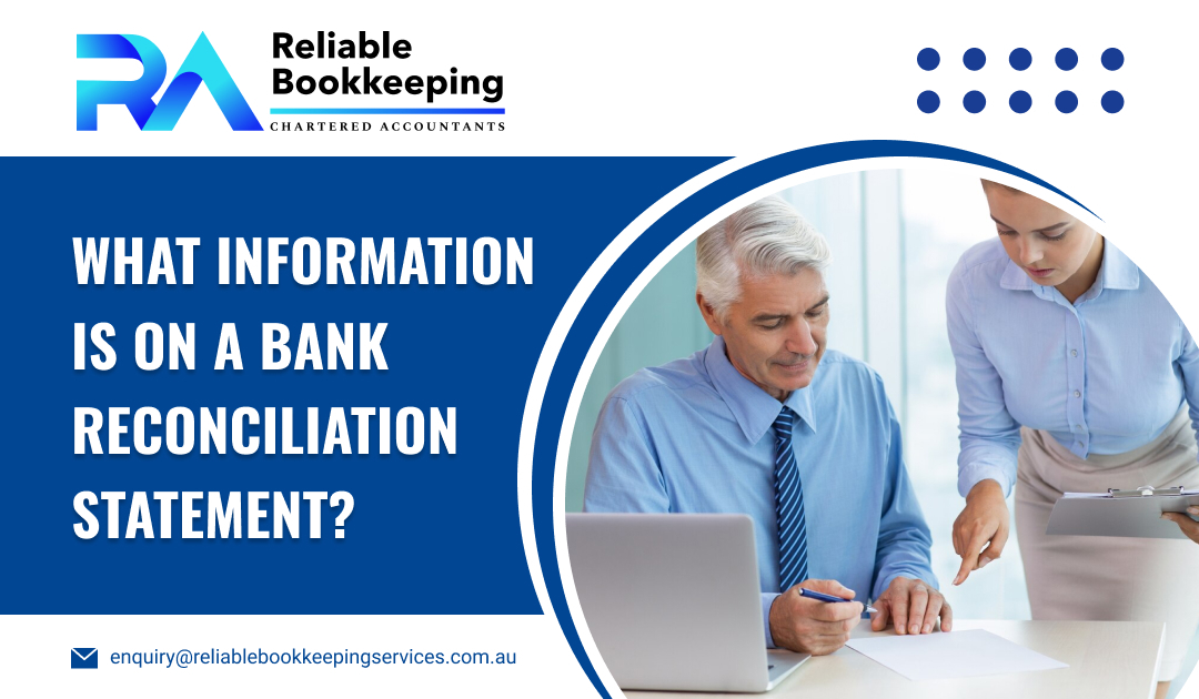 What Information is on a Bank Reconciliation Statement?