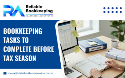 Bookkeeping Tasks to Complete Before Tax Season