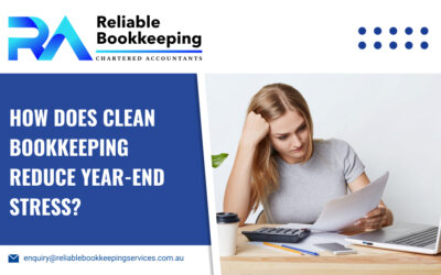 How Does Clean Bookkeeping Reduce Year-End Stress?
