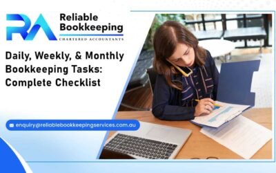 Daily, Weekly, & Monthly Bookkeeping Tasks: Complete Checklist